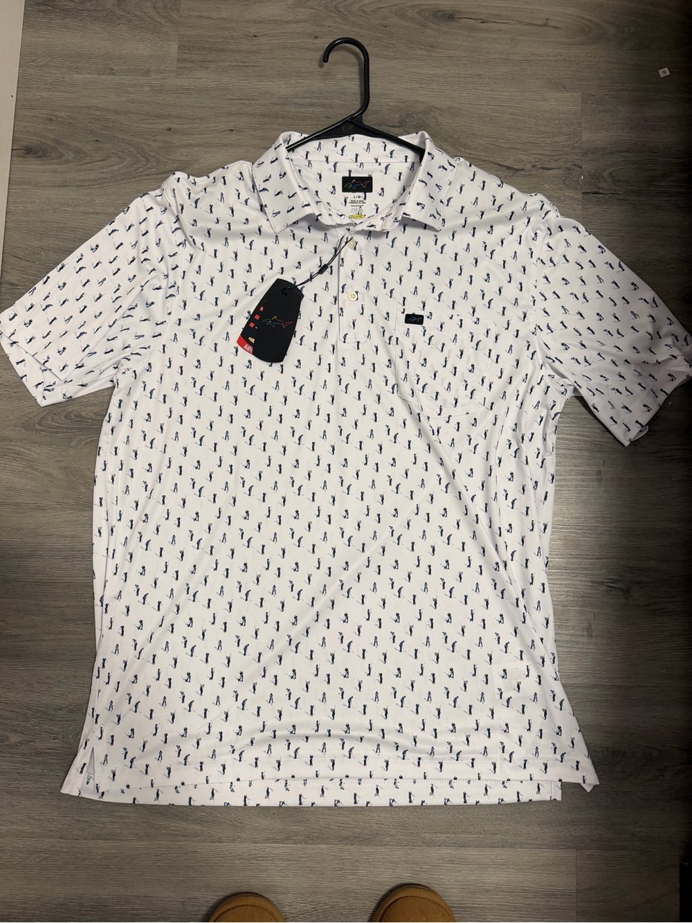 NWT Men's Greg Norman Golf Polo - Picture 3 of 6